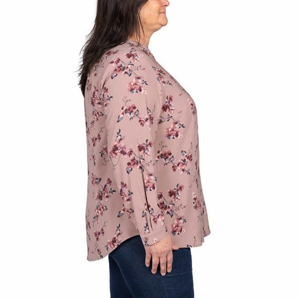 Hilary Radley Ladies' Long Sleeve Blouse - Picture 2 of 3